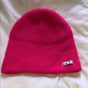 Neon Pink Neff Beanie